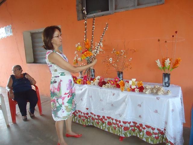 Encerramento do Curso de Flores e Arranjos na Palha do Milho - Imagem 16