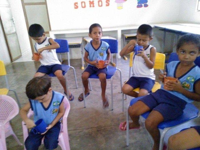 Nutricionista do NASF realiza atividade com alunos da escola pública Jardim de Infância Nossa Sra de Fátima - Imagem 27