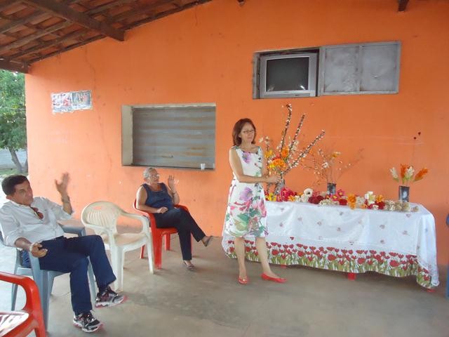 Encerramento do Curso de Flores e Arranjos na Palha do Milho - Imagem 19