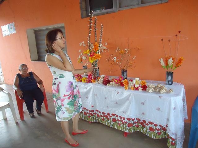 Encerramento do Curso de Flores e Arranjos na Palha do Milho - Imagem 17