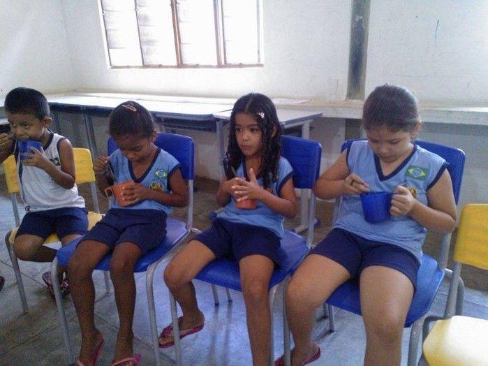 Nutricionista do NASF realiza atividade com alunos da escola pública Jardim de Infância Nossa Sra de Fátima - Imagem 6