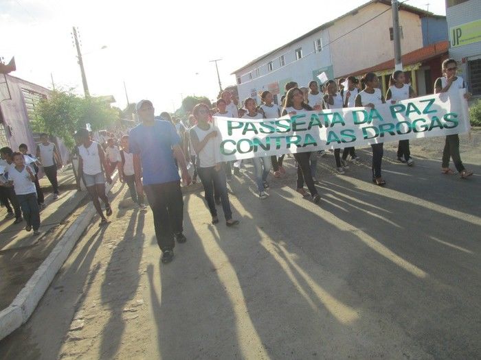 II Caminhada Contra as Drogas da Escola Roque Alencar em Agricolândia  - Imagem 5