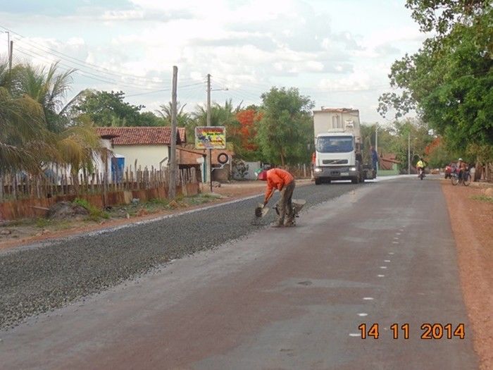 Recomeça a obra de asfaltamento da PI 331 na cidade de Boa Hora - Imagem 9