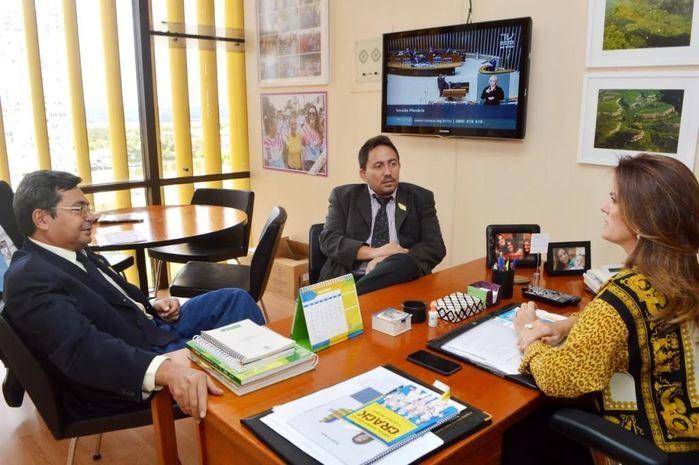 Prefeito: Walter Alencar é Recebido em Brasilia pela Deputada Federal Iracema Portela - Imagem 1