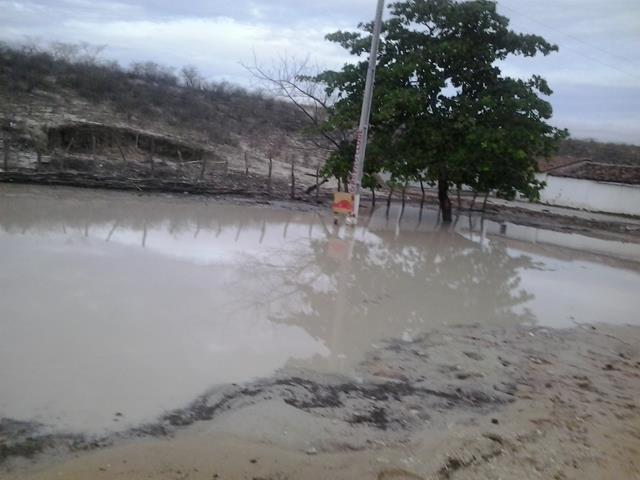Chuvas causam estragos na localidade Caldeirão de Arreia em Pimenteiras - Imagem 1