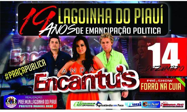 Banda Encantus no 19º Aniversário de Lagoinha do Piauí - Imagem 1
