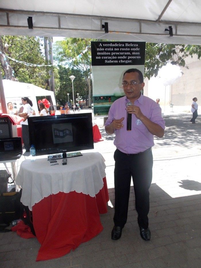 Voluntários do Projeto Neylivia Oliveira da Costa Mulher Viva participa de uma concentração em Teresina   - Imagem 74