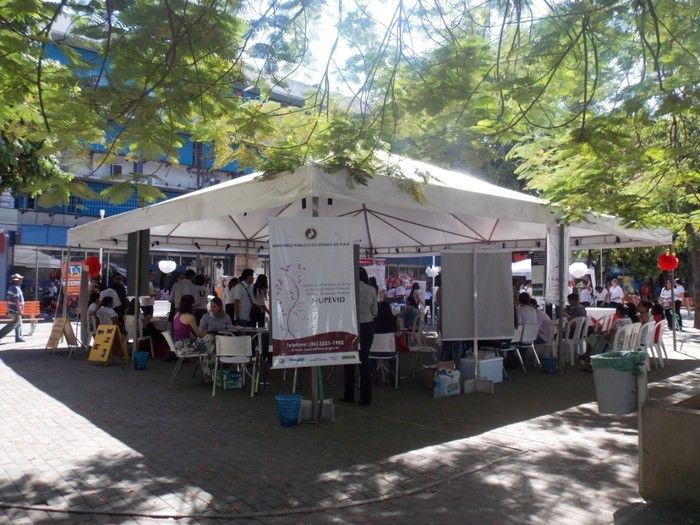 Voluntários do Projeto Neylivia Oliveira da Costa Mulher Viva participa de uma concentração em Teresina   - Imagem 21