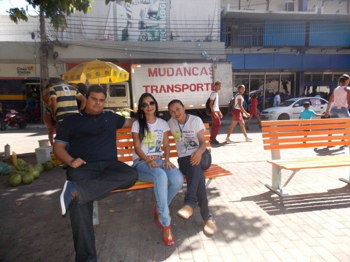 Voluntários do Projeto Neylivia Oliveira da Costa Mulher Viva participa de uma concentração em Teresina   - Imagem 29