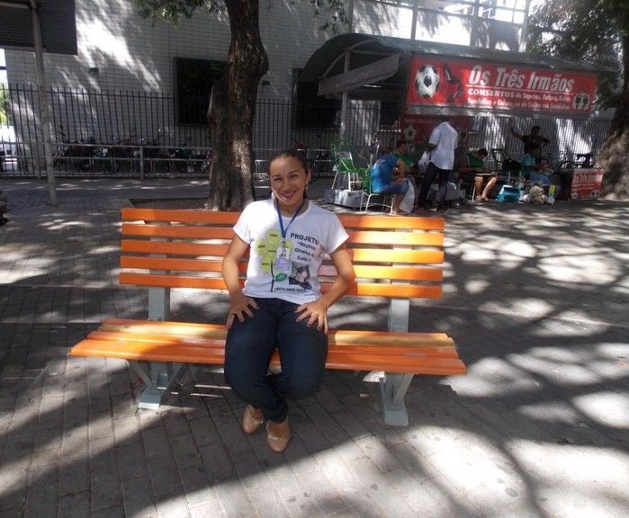 Voluntários do Projeto Neylivia Oliveira da Costa Mulher Viva participa de uma concentração em Teresina   - Imagem 20