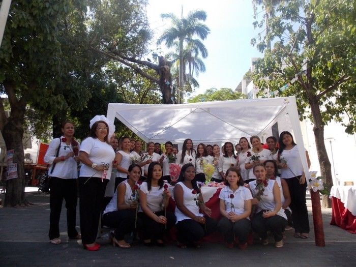 Voluntários do Projeto Neylivia Oliveira da Costa Mulher Viva participa de uma concentração em Teresina   - Imagem 24