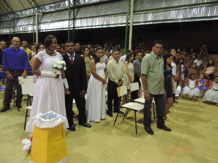 1º casamento coletivo na area Pastoral de Nossa Senhora do carmo. - Imagem 23