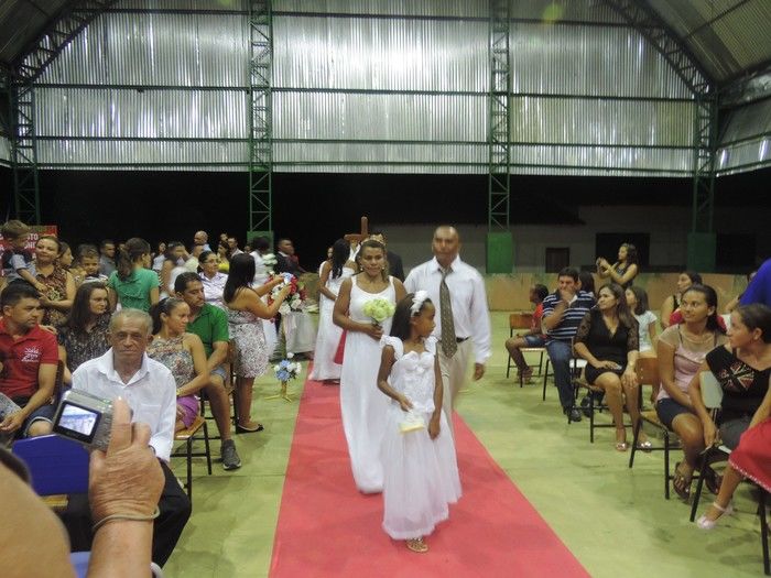 1º casamento coletivo na area Pastoral de Nossa Senhora do carmo. - Imagem 14