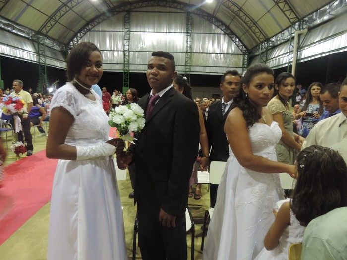 1º casamento coletivo na area Pastoral de Nossa Senhora do carmo. - Imagem 24