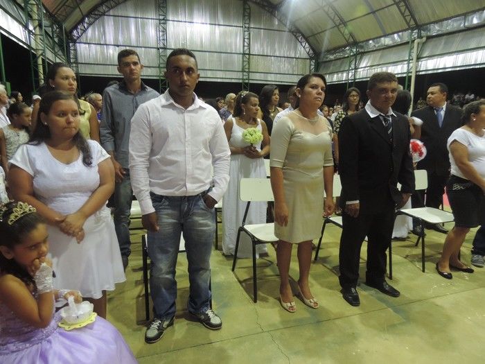 1º casamento coletivo na area Pastoral de Nossa Senhora do carmo. - Imagem 19