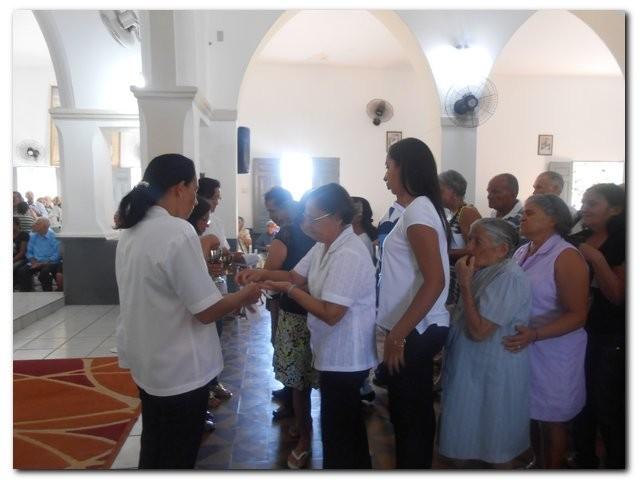 Missa do 7º dia de Maria Olga da Silva Monteiro e Francisco Gonçalves de Oliveira - Imagem 46