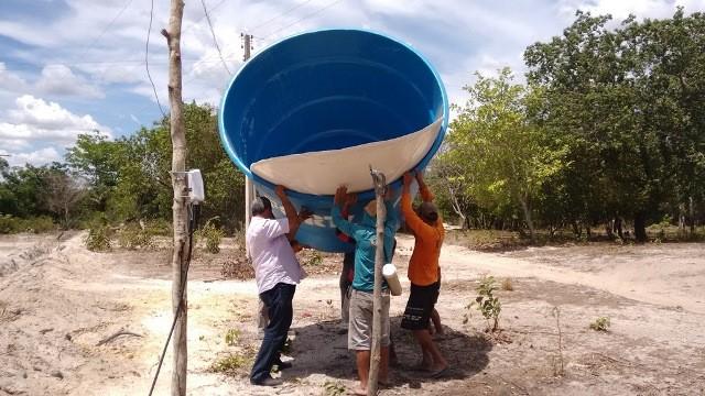 Prefeitura de Boa Hora em parceria com Denocs, leva água encanada à mais uma comunidade. - Imagem 2