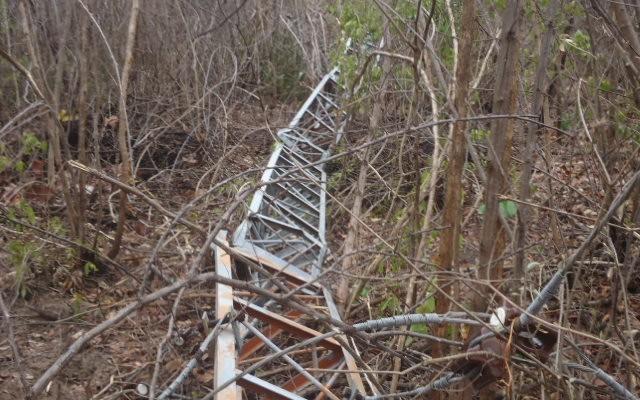 Ventos fortes durante chuva destroem torre de rádio comunitária no interior do Piauí - Imagem 3