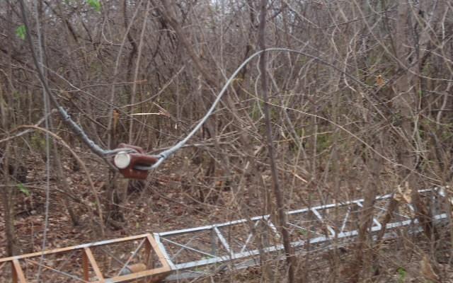 Ventos fortes durante chuva destroem torre de rádio comunitária no interior do Piauí - Imagem 5