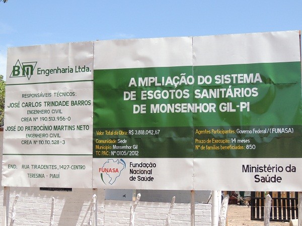 Prefeitura de Monsenhor Gil investe em saneamento básico - Imagem 9