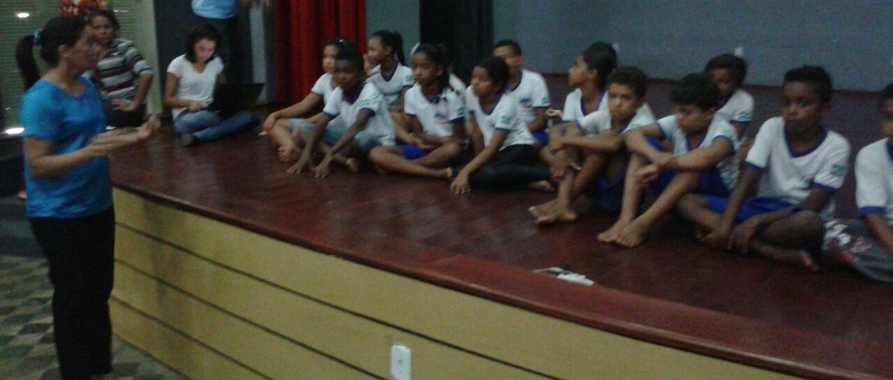 Alunos a Rede Municipal de Oeiras se preparam para apresentações na FLOR