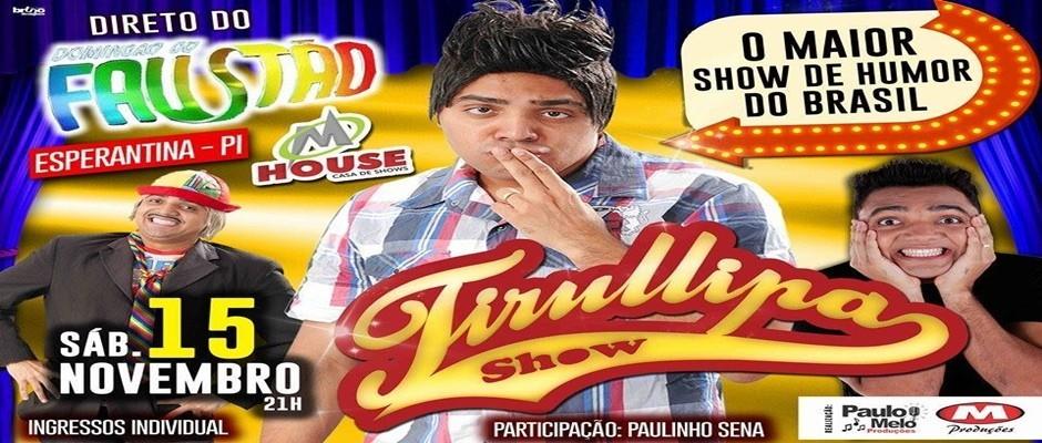 Humorista Tirulipa vai estar em Esperantina este mês