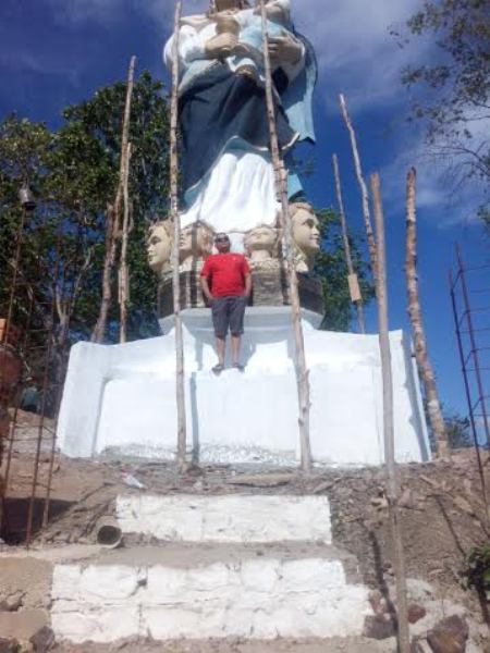 Imagem da Padroeira Virgem dos Remédios no Morro da Santa! - Imagem 3