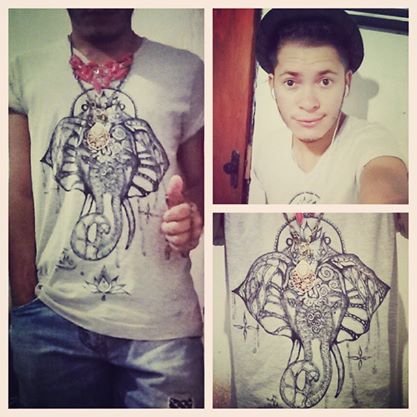 Encomende já sua camiseta customizada pelo estilista Felipe Mathie - Imagem 1