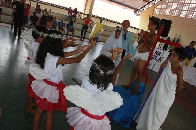 Festa de encerramento do ano letivo para os alunos do PNAIC no Município de Miguel Alves - Imagem 29