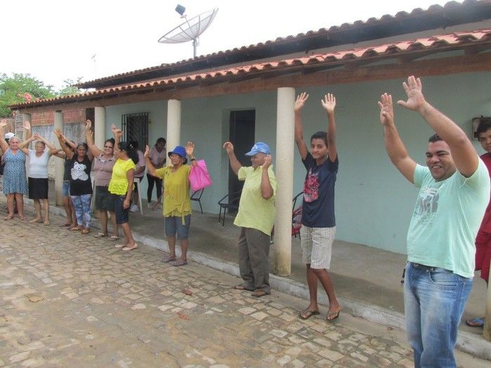 Equipe de Saúde de Pitombeira Faz sua 2ª Caminhada da 3ª Idade no Bairro Baixa - Imagem 76