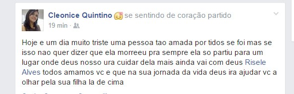 Amigos reservam tempo para homenagear Risele Alves - Imagem 7