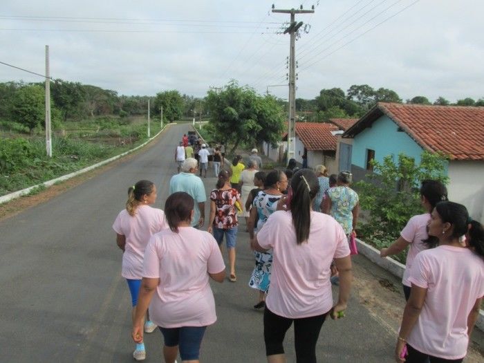 Equipe de Saúde de Pitombeira Faz sua 2ª Caminhada da 3ª Idade no Bairro Baixa - Imagem 65