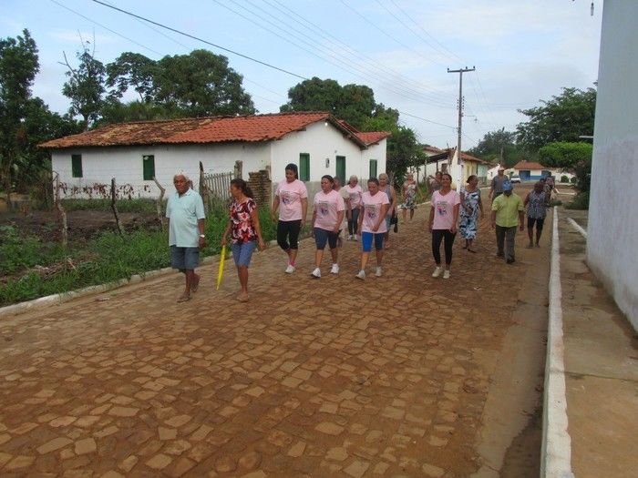Equipe de Saúde de Pitombeira Faz sua 2ª Caminhada da 3ª Idade no Bairro Baixa - Imagem 30
