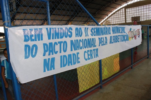 Festa de encerramento do ano letivo para os alunos do PNAIC no Município de Miguel Alves - Imagem 12