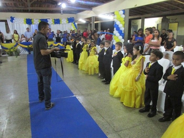 Formatura do ABC Jardim III da unidade Escolar Evaristo Reis - Imagem 53
