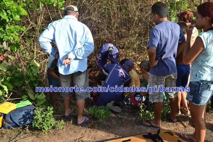 Acidente na Pi que liga Barras a Cabeceiras - Imagem 1