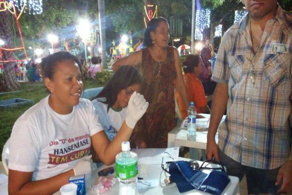 Secretaria de Saúde não para:  Mais um dia de Promoção e Prevenção à Saúde em pleno Festejo - Imagem 3