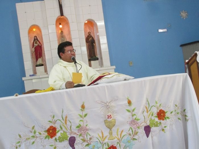 13 casais disseram Sim na parôquia diaconia Territorial Nossa Senhora de Fátima em Agricolândia   - Imagem 43