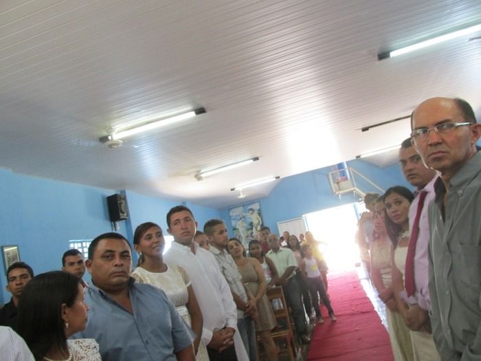 13 casais disseram Sim na parôquia diaconia Territorial Nossa Senhora de Fátima em Agricolândia   - Imagem 41