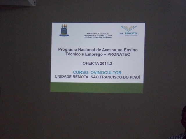  Aula inaugural do Pronatec reúne autoridades e alunos em São Francisco do Piauí - Imagem 5