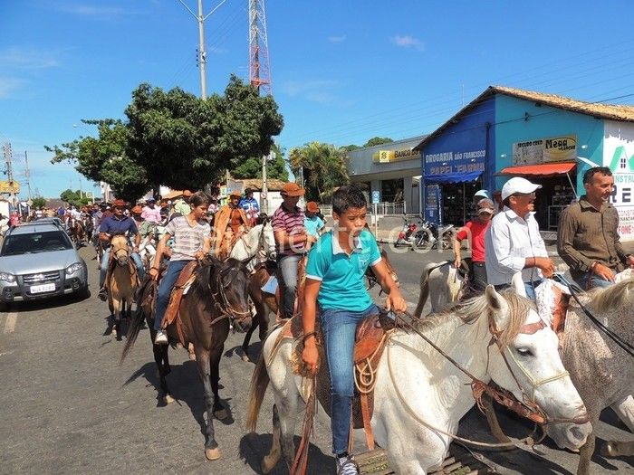 Vaqueiros invadem ruas e avenidas de Pedro II  - Imagem 14