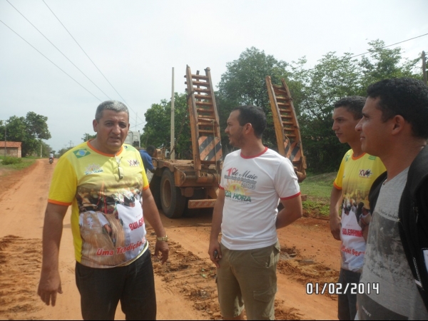 Chega primeiras maquinas que iniciarão a obra de asfaltamento da PI 331  - Imagem 6