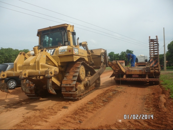 Chega primeiras maquinas que iniciarão a obra de asfaltamento da PI 331  - Imagem 15