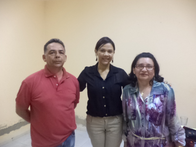 Prefeita Ana Célia apresenta secretário de Cultura.