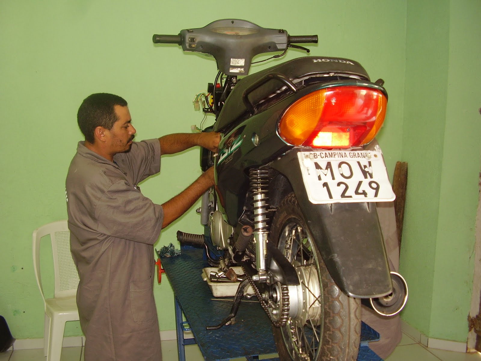 Pronatec: Dia 18/02 começa as inscrições para o Curso de Mecânico de Motocicletas