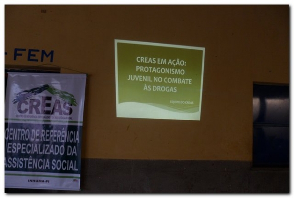 CREAS desenvolve Projeto CREAS : Protagonismo Juvenil  Combate as Drogas na  Unidade Escolar Manoel F. B. de Macedo - Imagem 12
