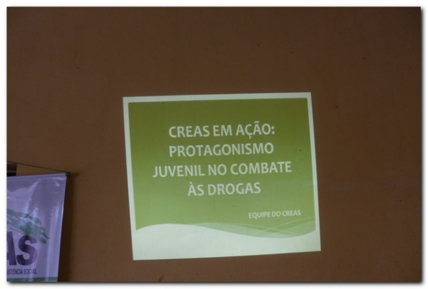 CREAS desenvolve Projeto CREAS : Protagonismo Juvenil  Combate as Drogas na  Unidade Escolar Manoel F. B. de Macedo - Imagem 13
