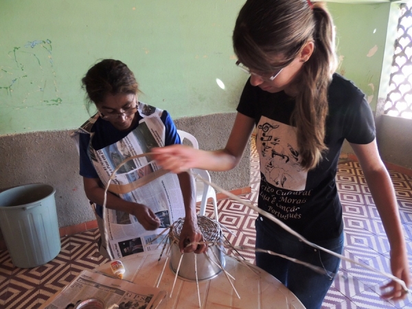 Programa da SEMAS promove oficina de reciclagem - Imagem 9