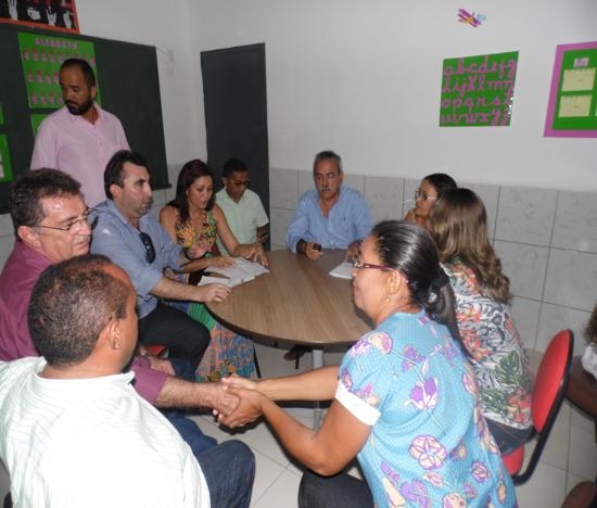 Professores e vereadores recebem secretários de educação e de desenvolvimento rural - Imagem 1