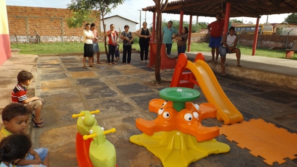 Entrega de mais uma reforma escolar dessa vez na Creche Tia Eulina - Imagem 10